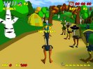 скриншот к мини игре Скриншот к мини игре Страусиные бега